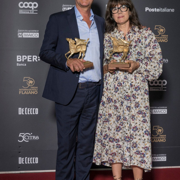 Cristiana Farina E Maurizio Careddu Backdrop